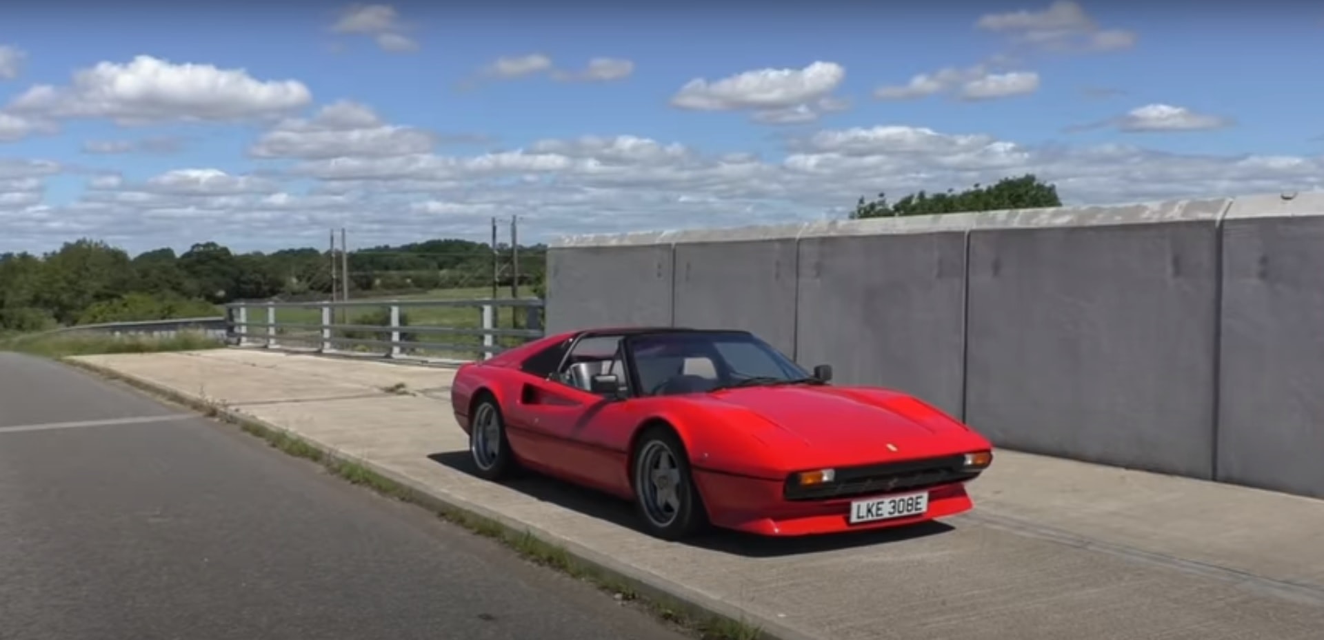 Tesla-Powered Ferrari 308 GTS