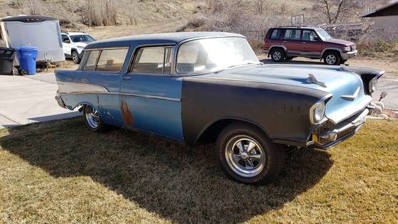 LS-Powered 1957 Chevrolet Bel Air Nomad Barn Find