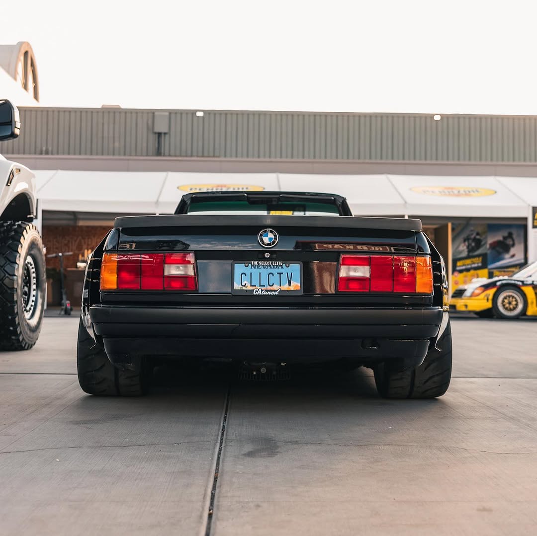 S52-Powered LTO widebody BMW E30 Convertible