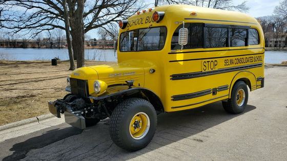 707hp Hellcat-Powered Dodge Power Wagon School Bus