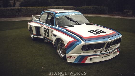 1976 BMW 3.5 CSL by Peter Gregg Racing