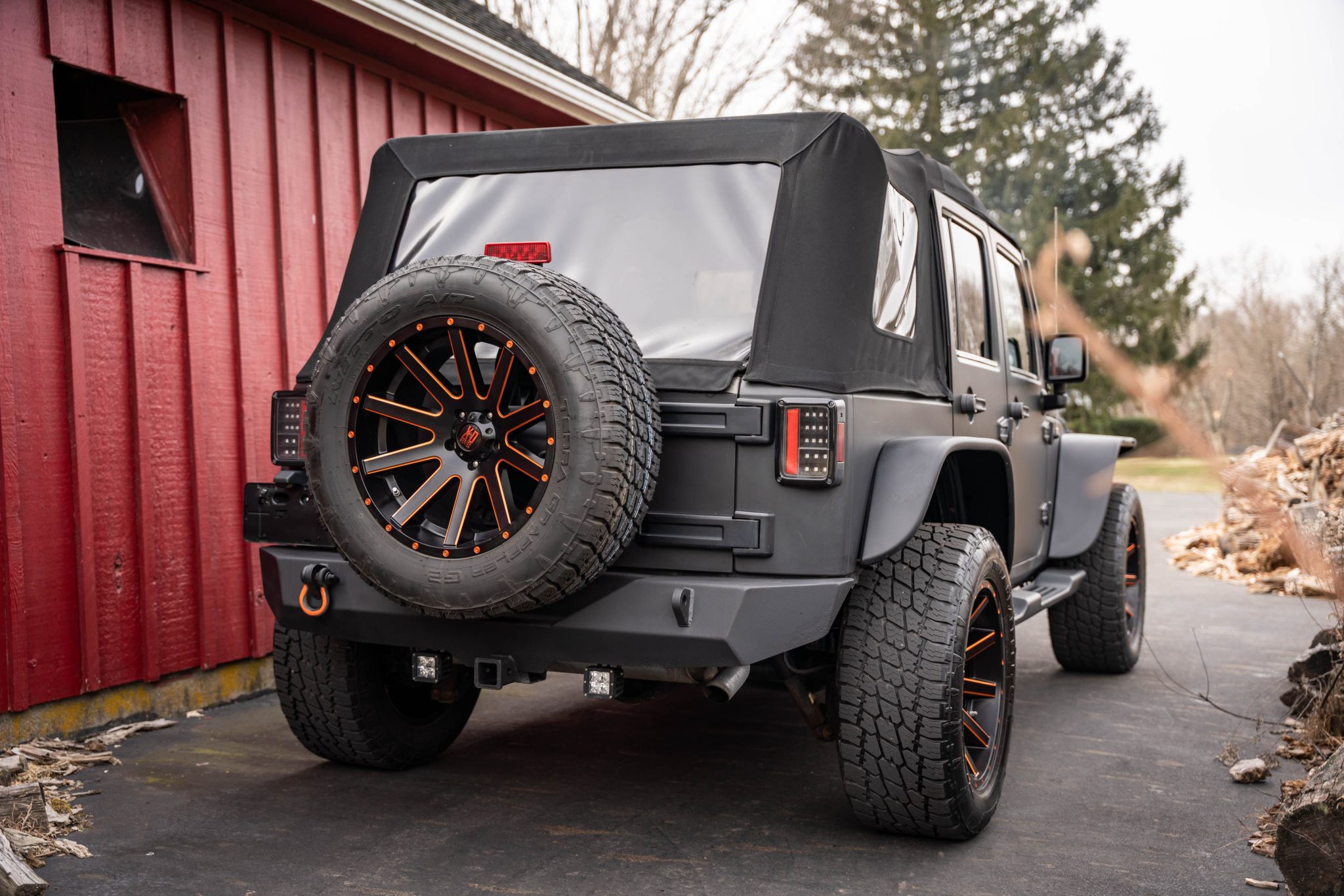 Modified 2014 Jeep Wrangler Unlimited Sahara
