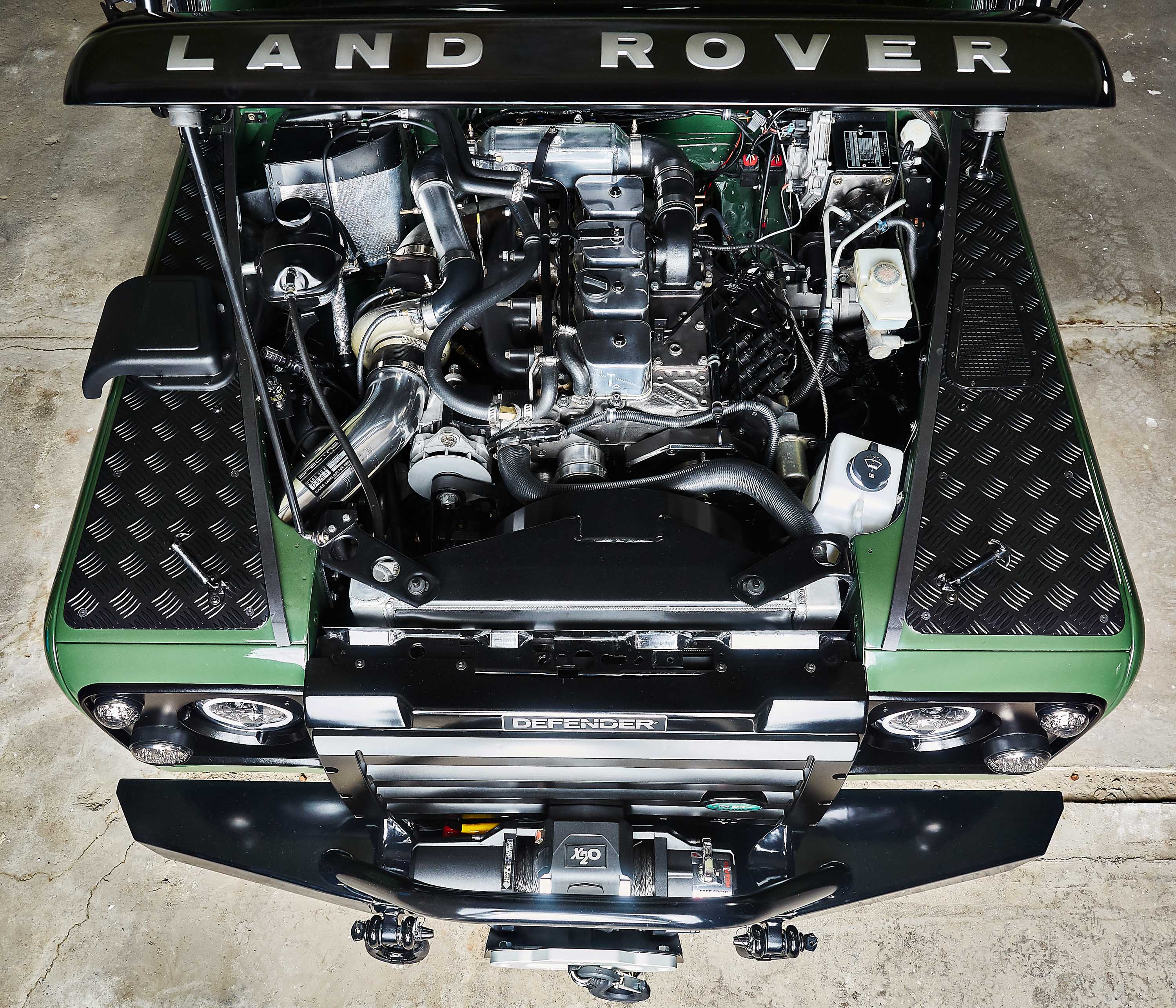 Cummins Turbo Diesel Land Rover Defender by Blacksmith Engineering