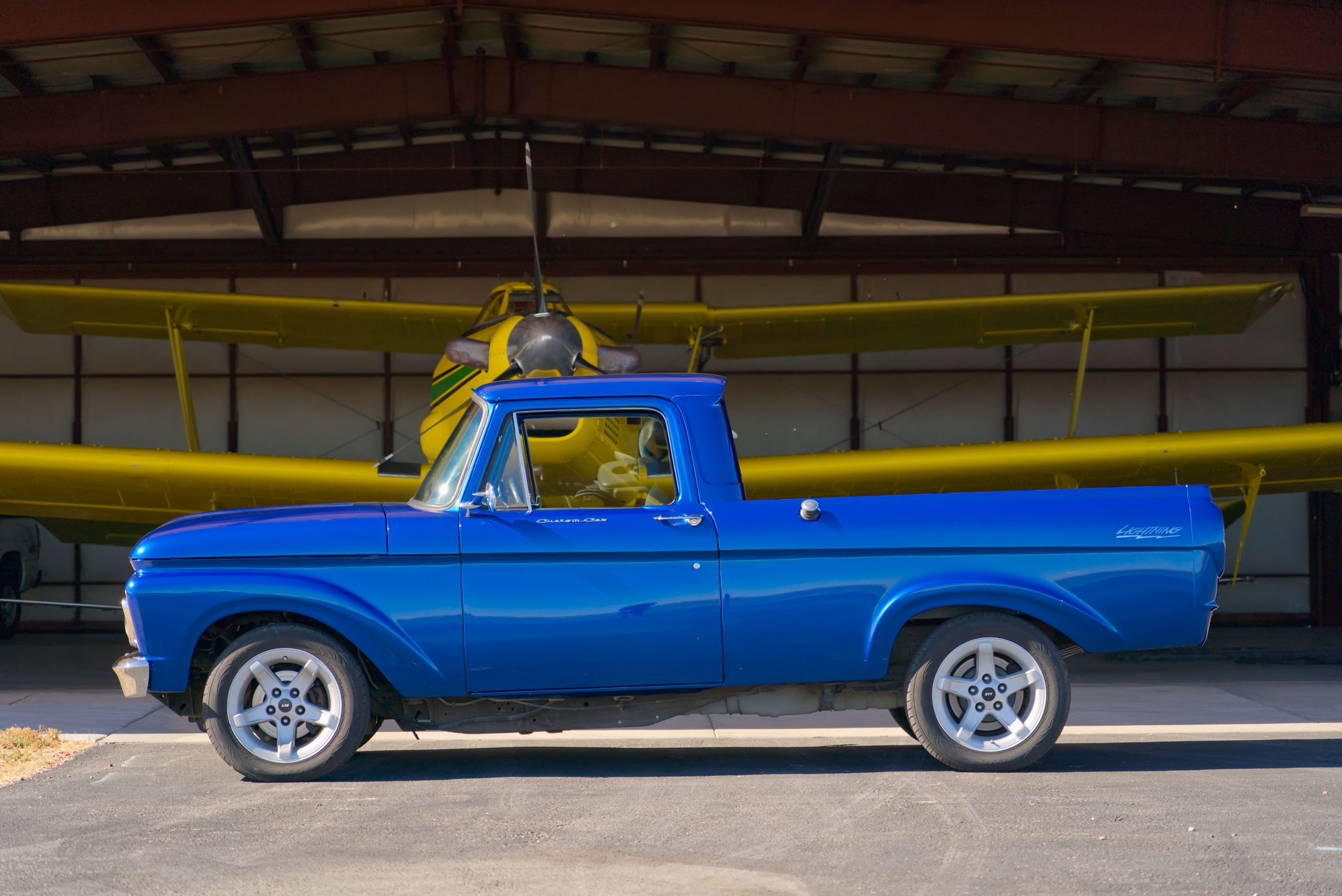 Restomod Ford F-150 SVT Lightning with 1962 F-100 Body