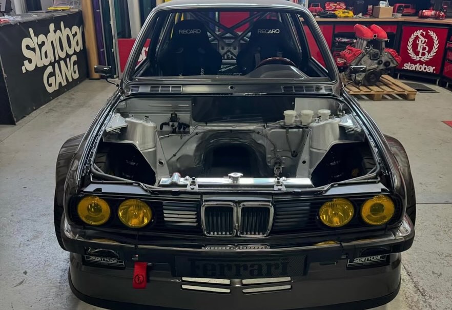 Ferrari Engine Swapped BMW E30