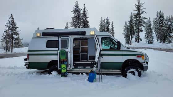 2002 Ford E-350 Super Duty Power Stroke 4x4 Overland by Whitefeather Conversions