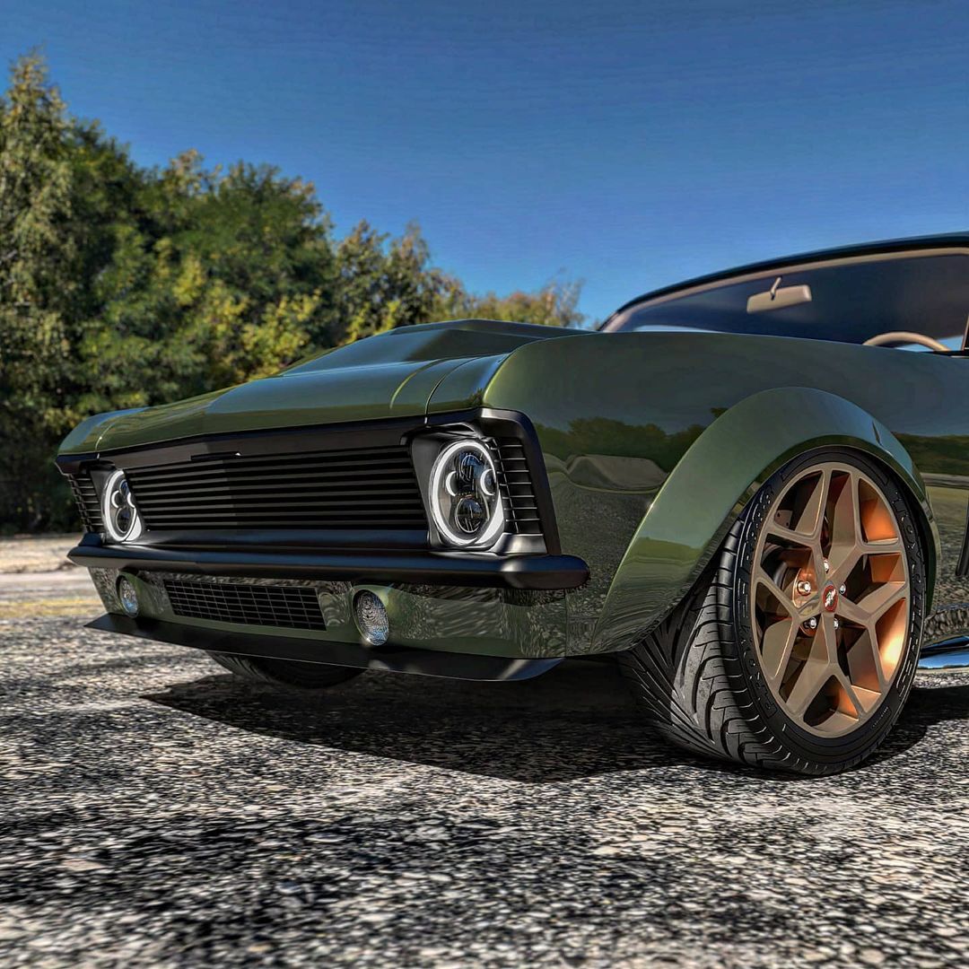 Chevy Nova Restomod with Tubed Exhaust