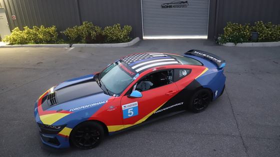 2024 Ford Mustang Dark Horse R Race Car
