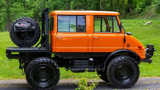 1979 Mercedes-Benz Unimog 421 Flatbed