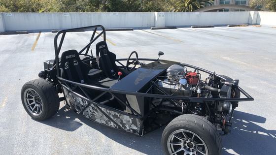 5.0L V8-Powered Homebuilt 'Makocet' Track Car