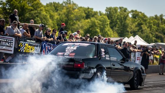 588ci Big-Block Fox Body Mustang with Nitrous Breaks 4.40 Barrier