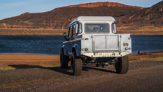 1987 Land Rover Defender 110 2.8L Turbodiesel by Roadside Werx