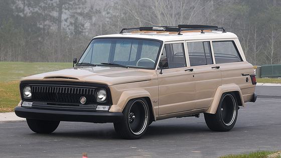 V8-Swapped 1966 Jeep Wagoneer Restomod