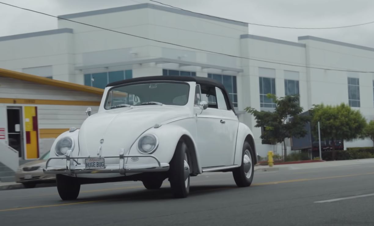 Giant 40% Larger Volkswagen Beetle on a Dodge Truck Platform
