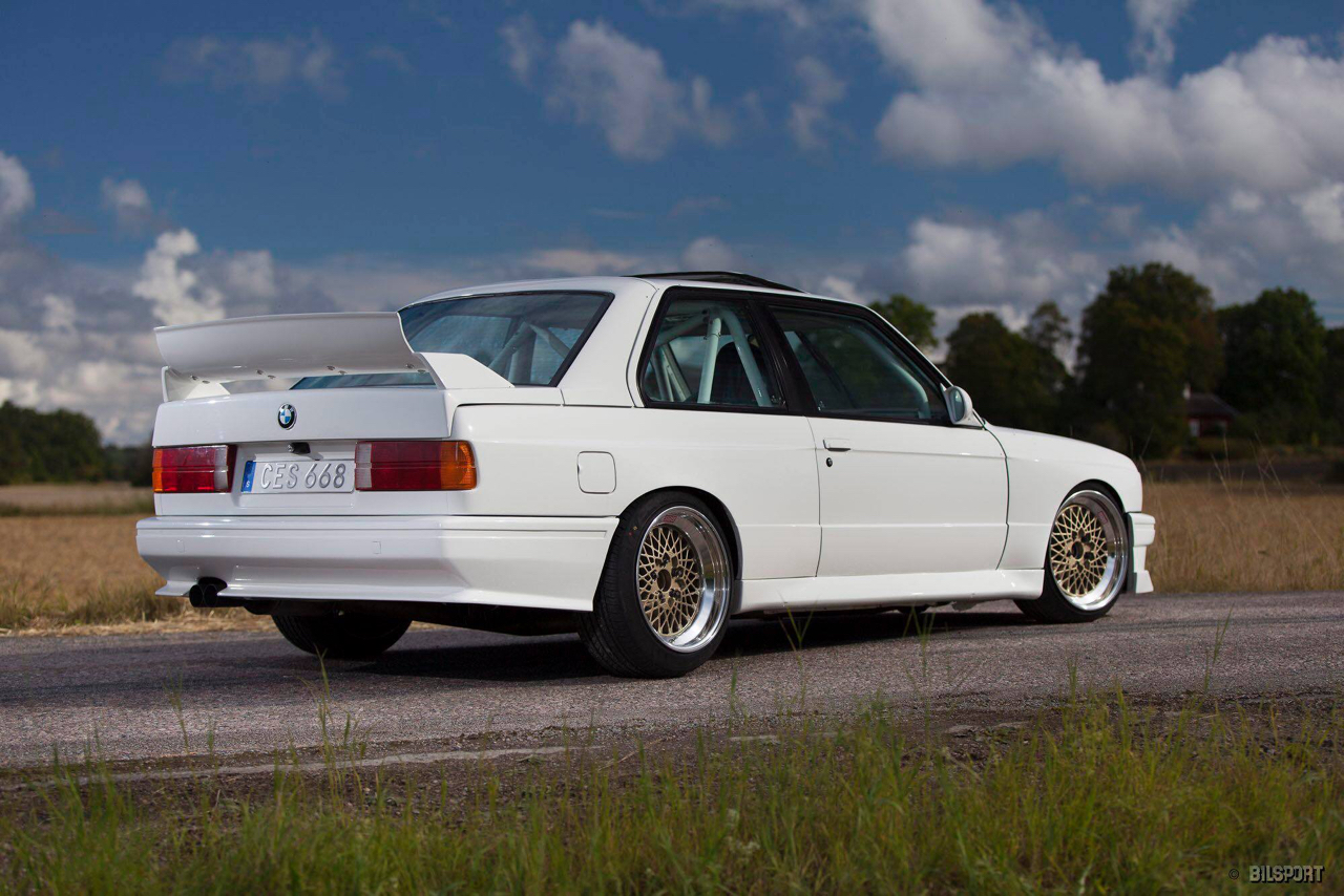 Turbocharged BMW M3 E30