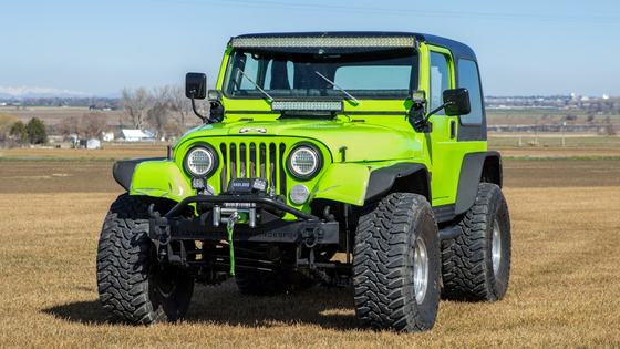 1985 Jeep CJ-7 by Advanced Suspension Design