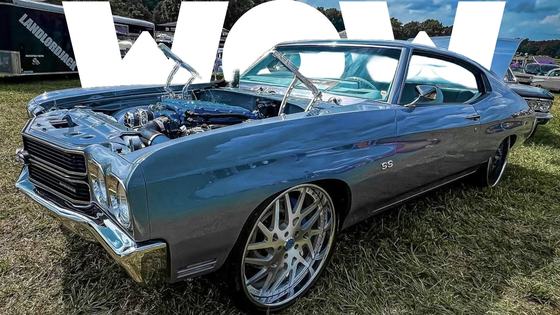 Restomod Chevrolet Chevelle SS with Forgiato Wheels