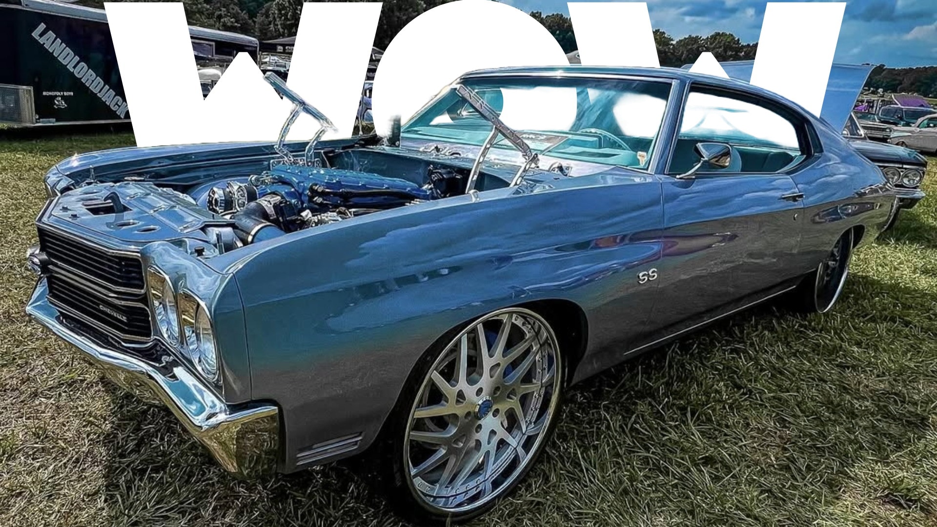 Restomod Chevrolet Chevelle SS with Forgiato Wheels