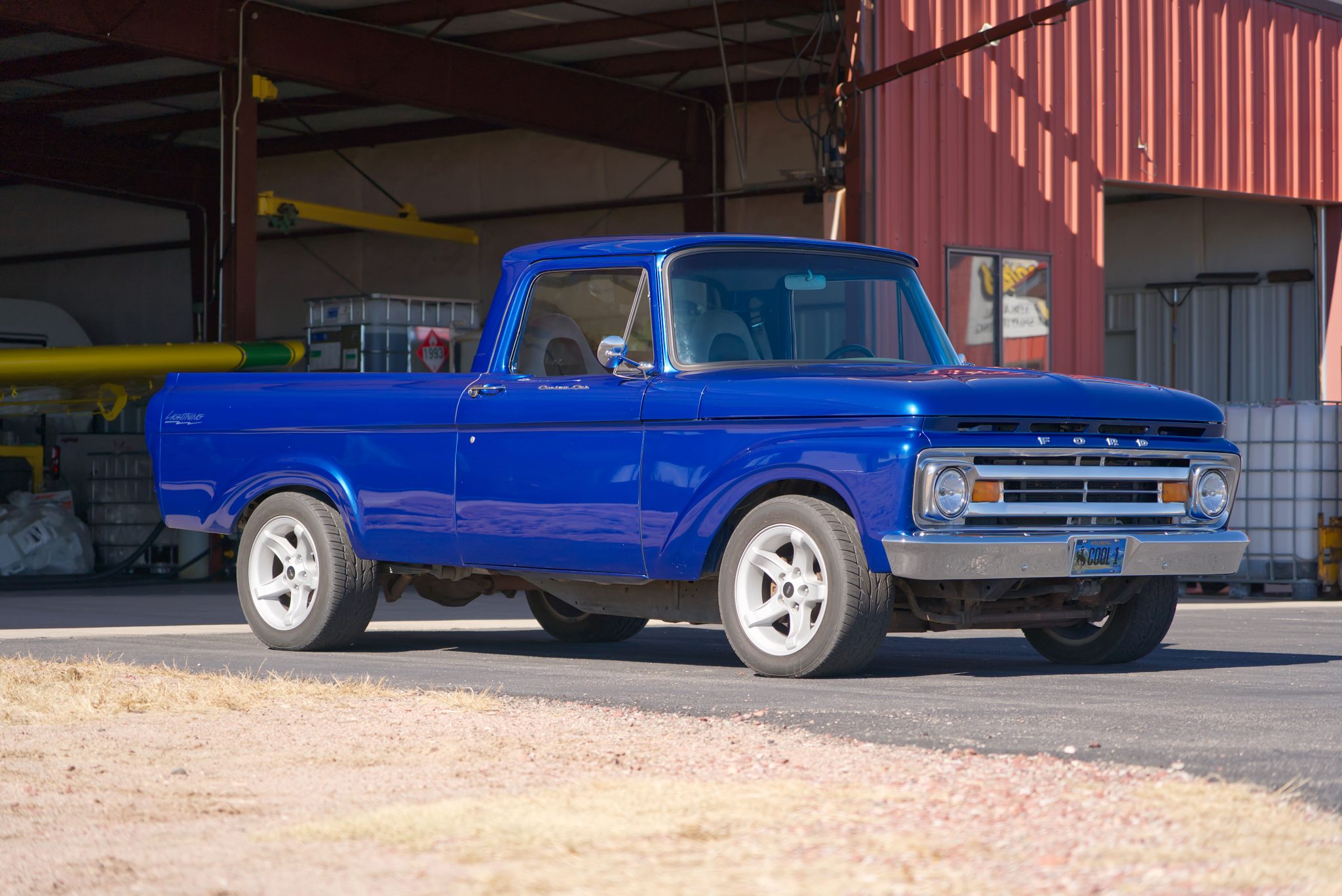 Restomod Ford F-150 SVT Lightning with 1962 F-100 Body