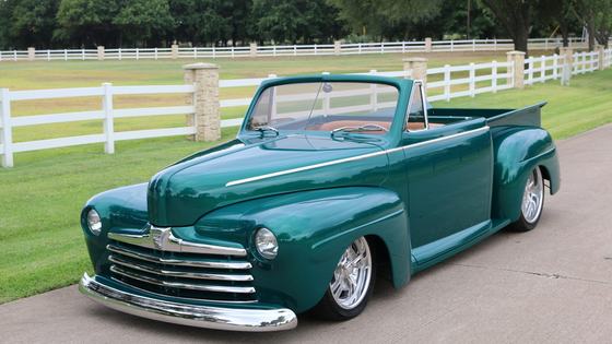 1947 Ford Roadster Pickup by Roger Burman