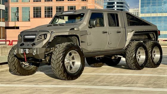 750hp Hellcat-Powered Apocalypse Hellfire 6x6