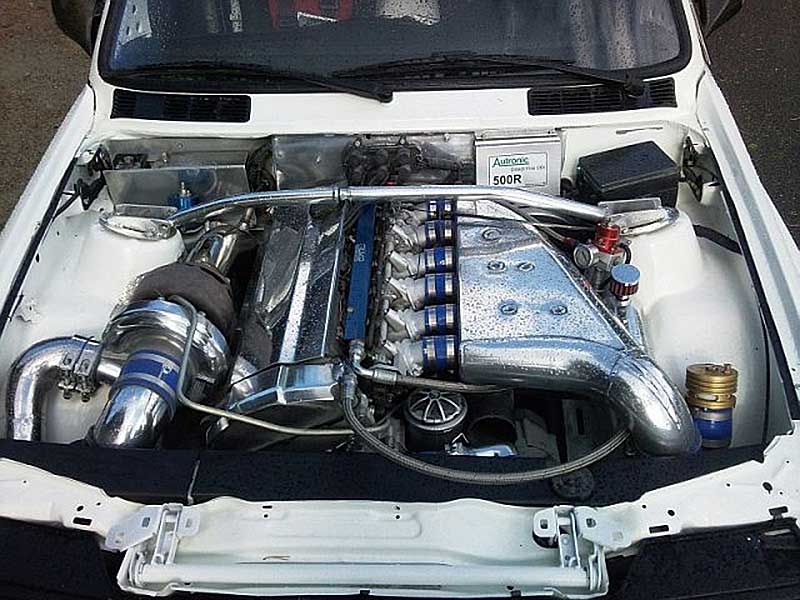 833hp Turbocharged BMW E30 323i