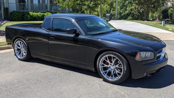 Dodge Charger Pickup Conversion with 20-Inch Wheels