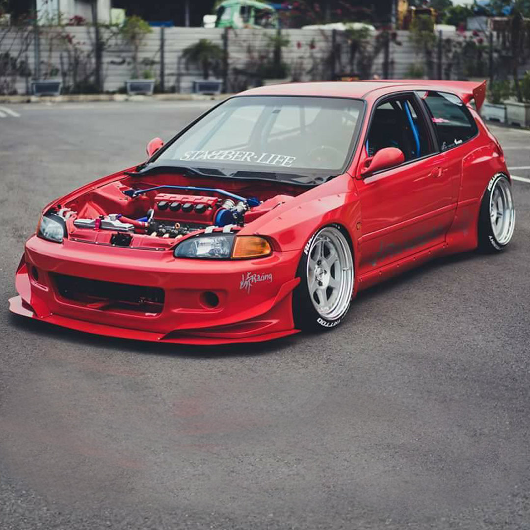 Rocket Bunny Styled Honda Civic EG Hatch