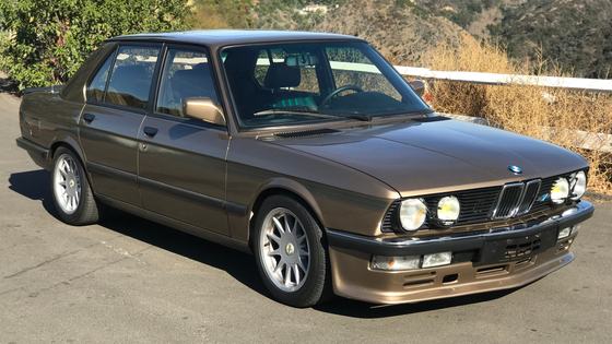 1985 BMW Hartge H5S with Hartge 3.5-liter Inline-Six