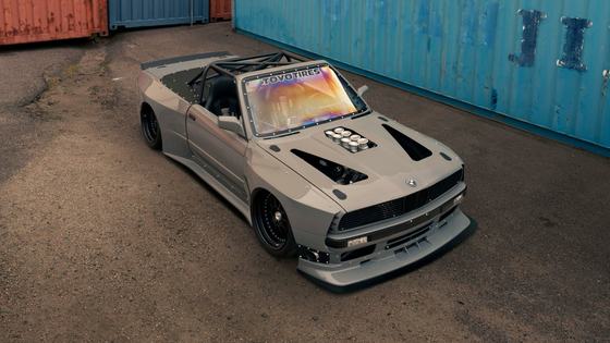 Tube Chassis LS-Swaped BMW E30 by Cameron Cocalis