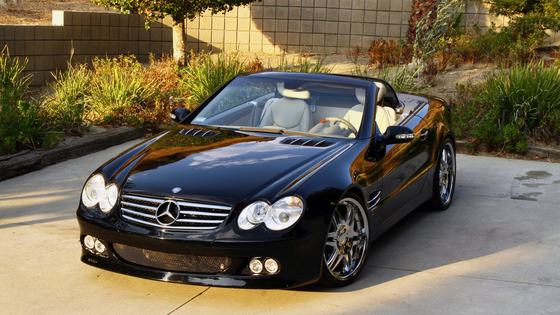 2003 Mercedes-Benz SL500 with Brabus Upgrades