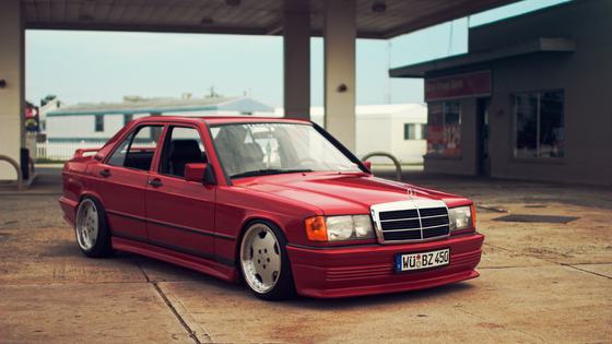 1984 Mercedes-Benz 190E by Rodney Nichols