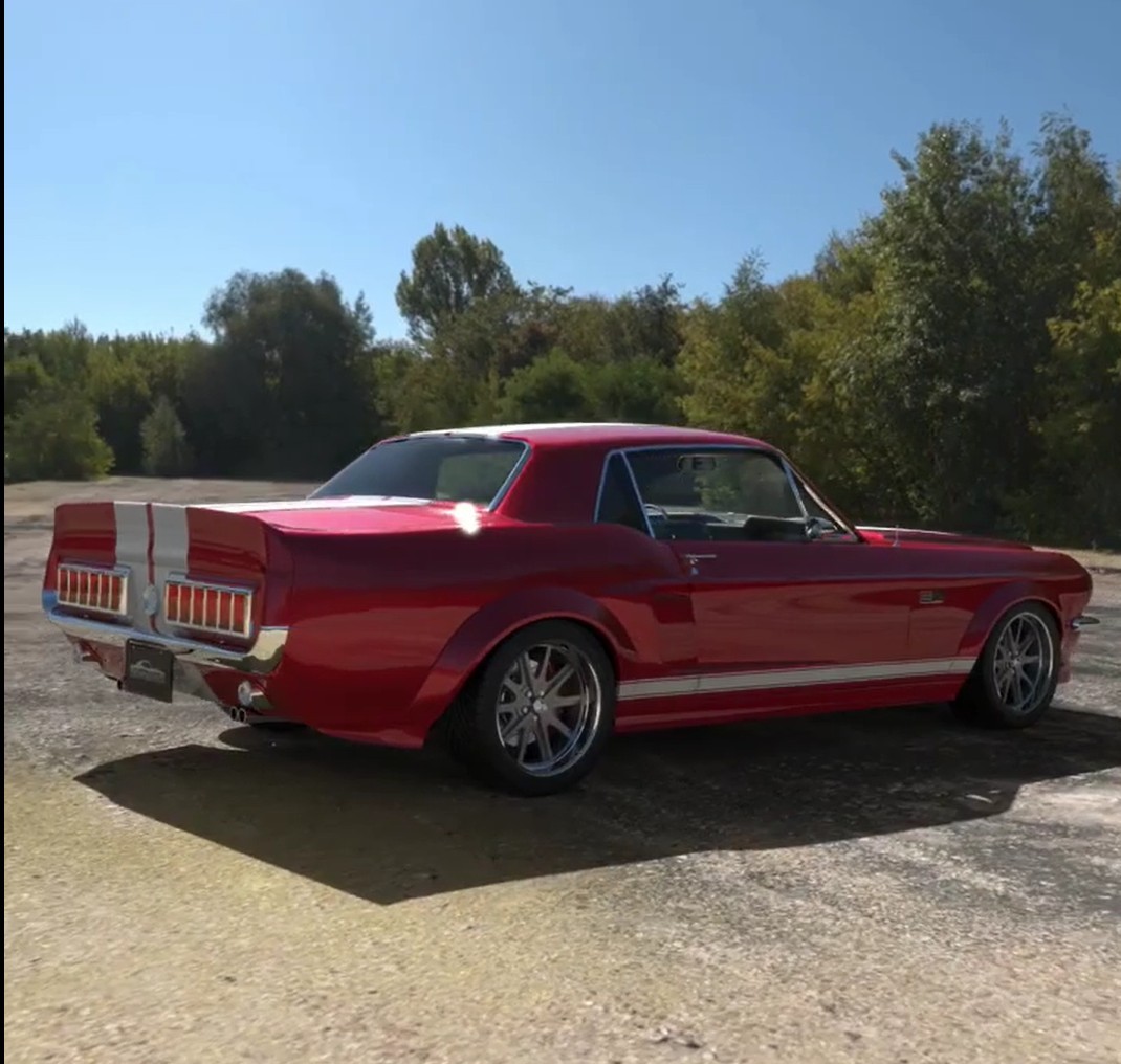 Widebody 1968 Ford Mustang California Special