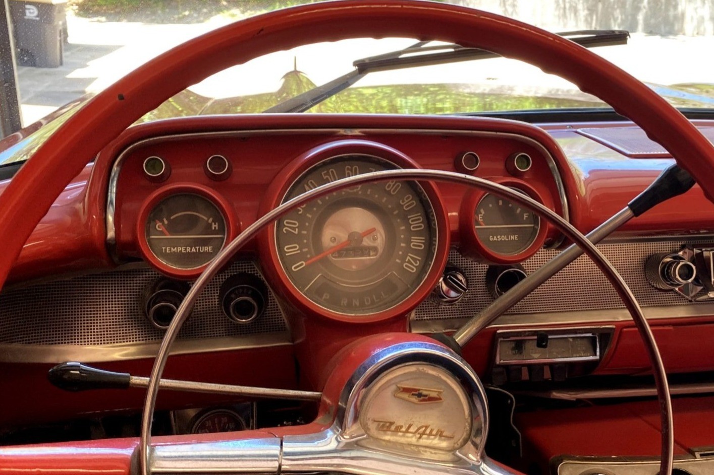 5.7-Liter V8 Chevrolet Bel Air Convertible