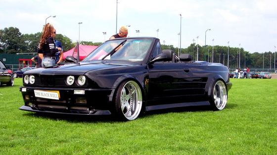 Widebody BMW E30 Convertible