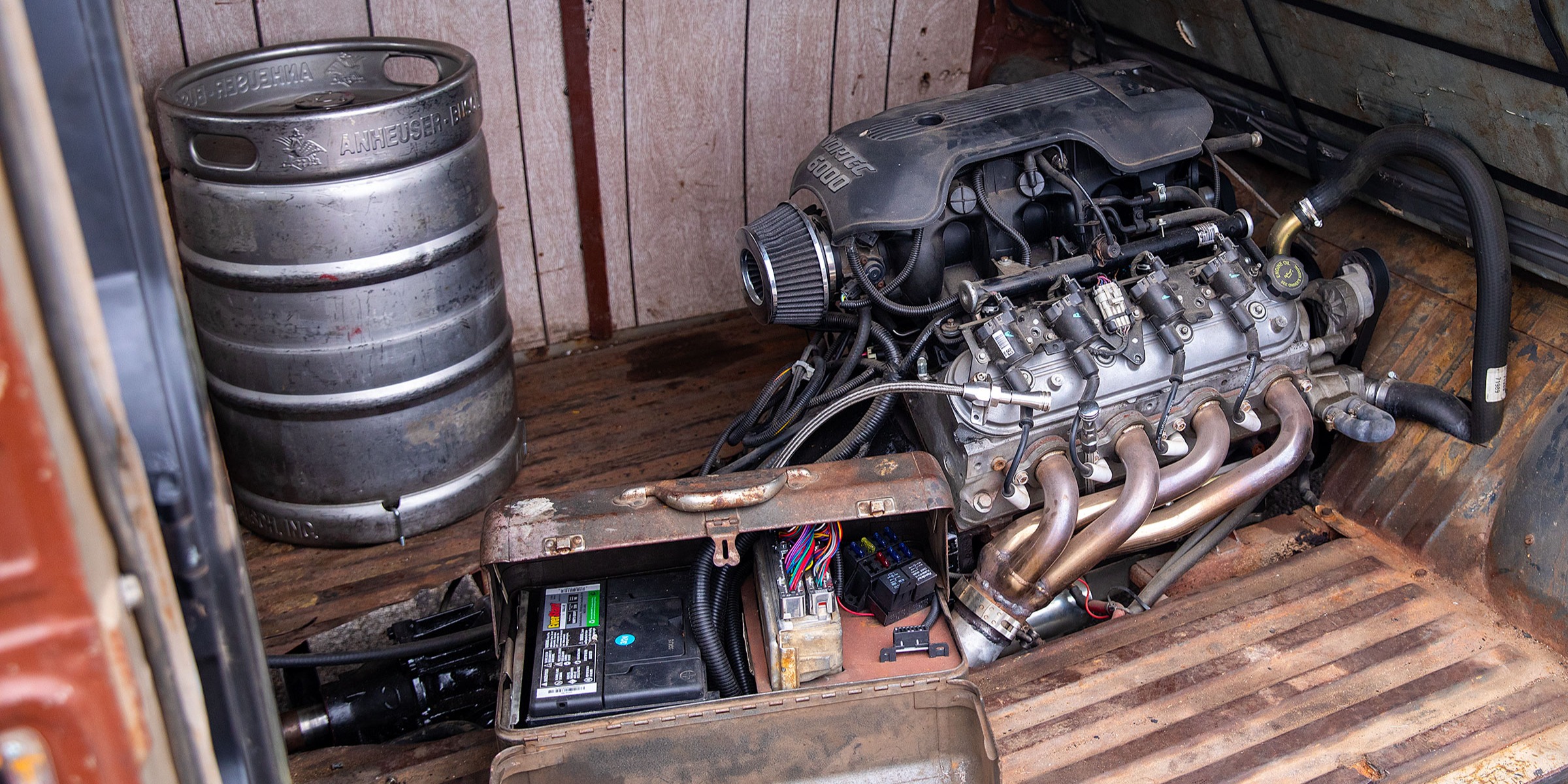 LS-Swapped 1963 Chevrolet Corvair Van