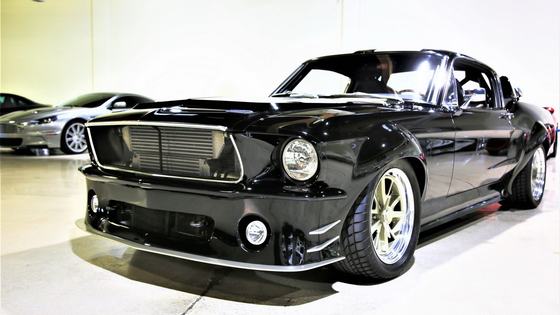 800hp Twin-Turbo V8 1968 Ford Mustang Fastback