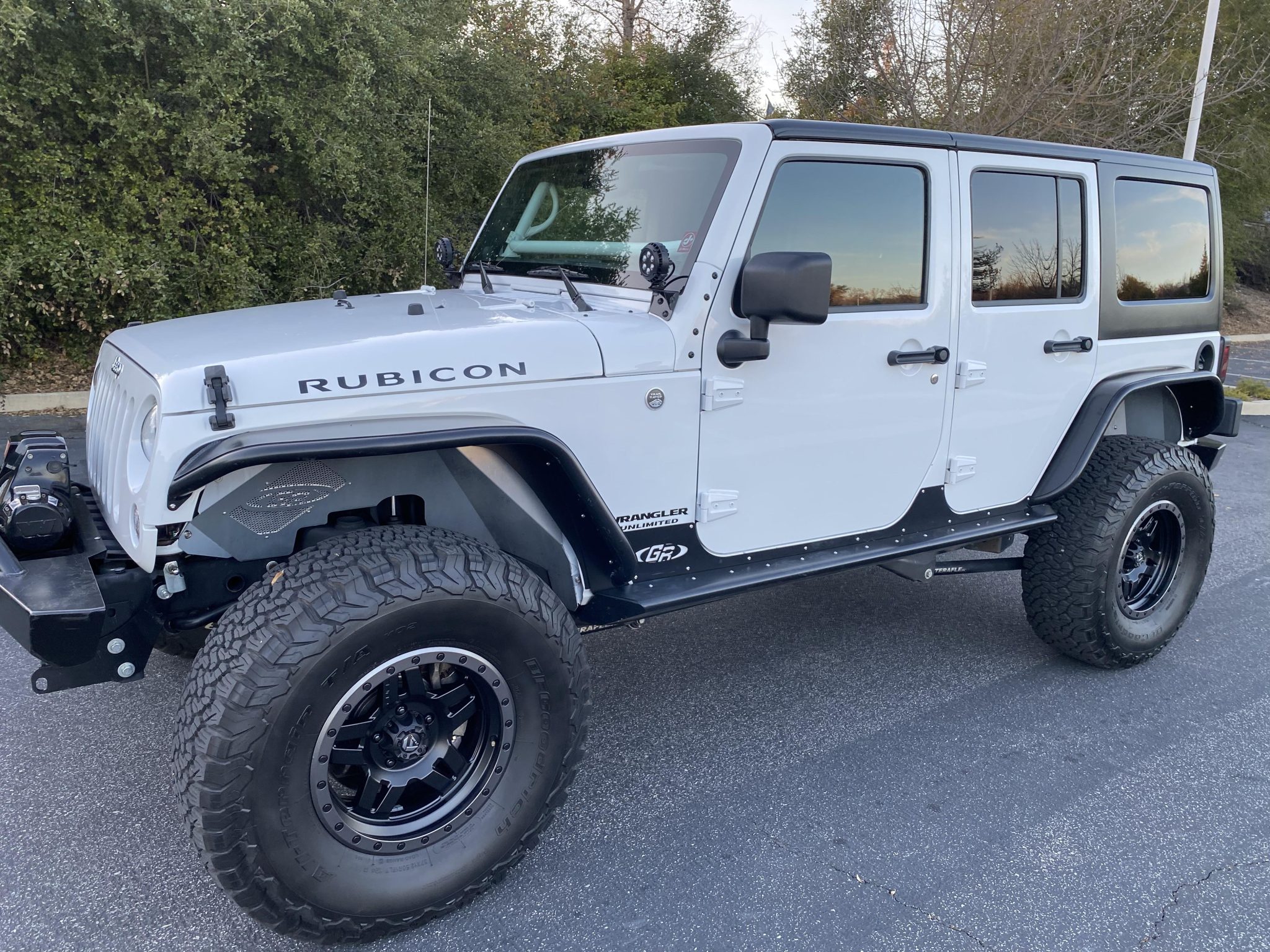Modified 2014 Jeep Wrangler Unlimited Rubicon