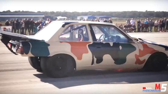 1000hp BMW E30 Dragster