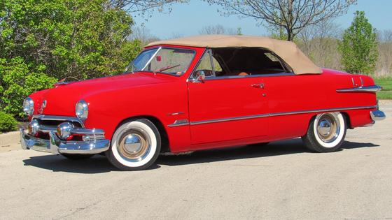 1951 Ford Custom Convertible