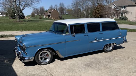383-Powered 1955 Chevrolet Townsman Wagon