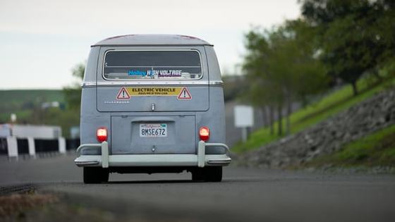 EV-Powered 1957 Volkswagen Bus by Jehu Garcia