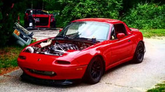 700hp Twin-Turbo LS-Swapped Mazda Miata