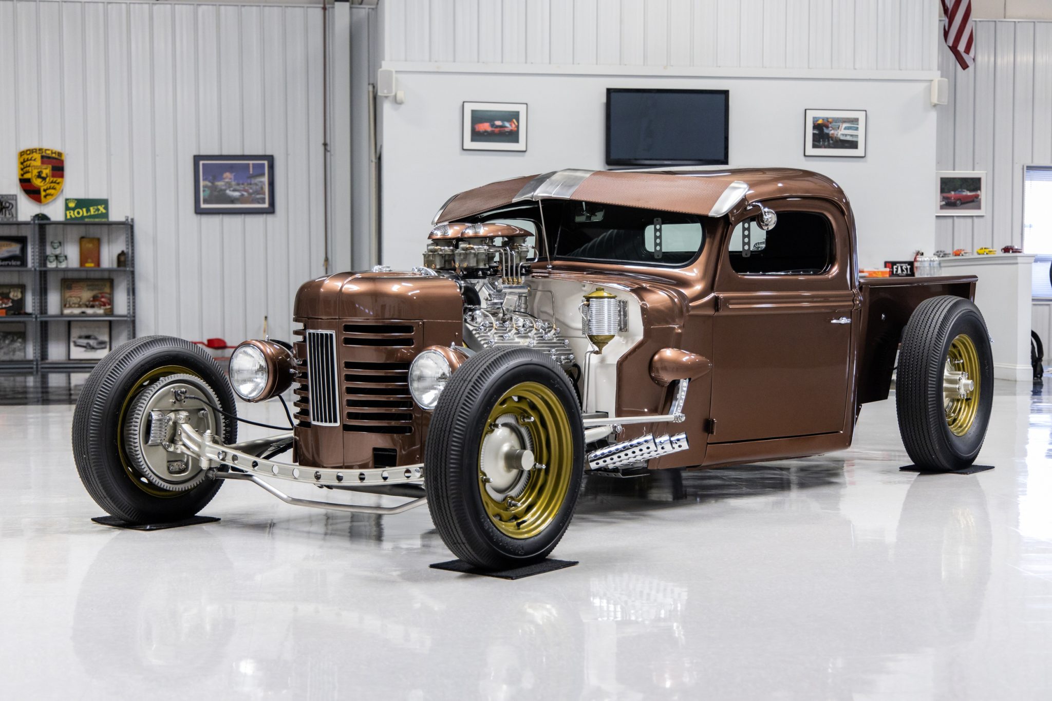 1942 Ford Pickup Hot Rod by Kirk Brown