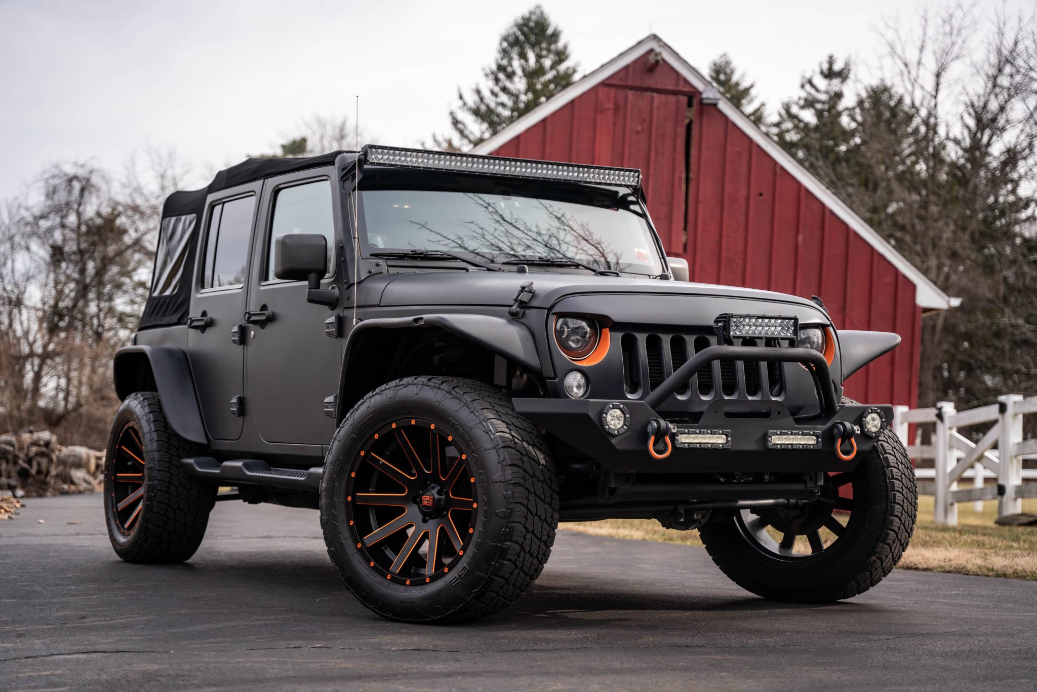 Modified 2014 Jeep Wrangler Unlimited Sahara