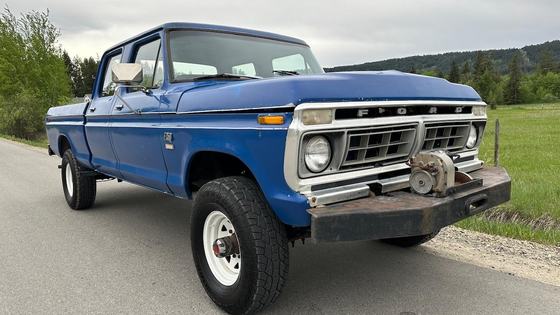 1975 Ford F-250 Custom Crew Cab Highboy 4×4