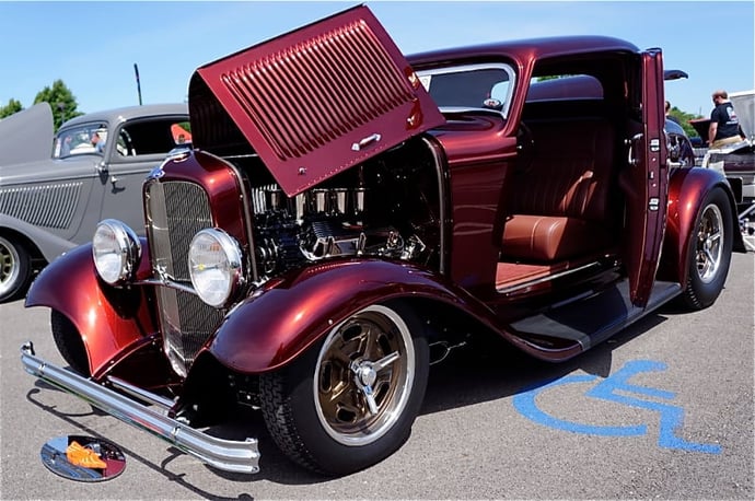 Hilborn Fuel Injected Ford Hot Rod