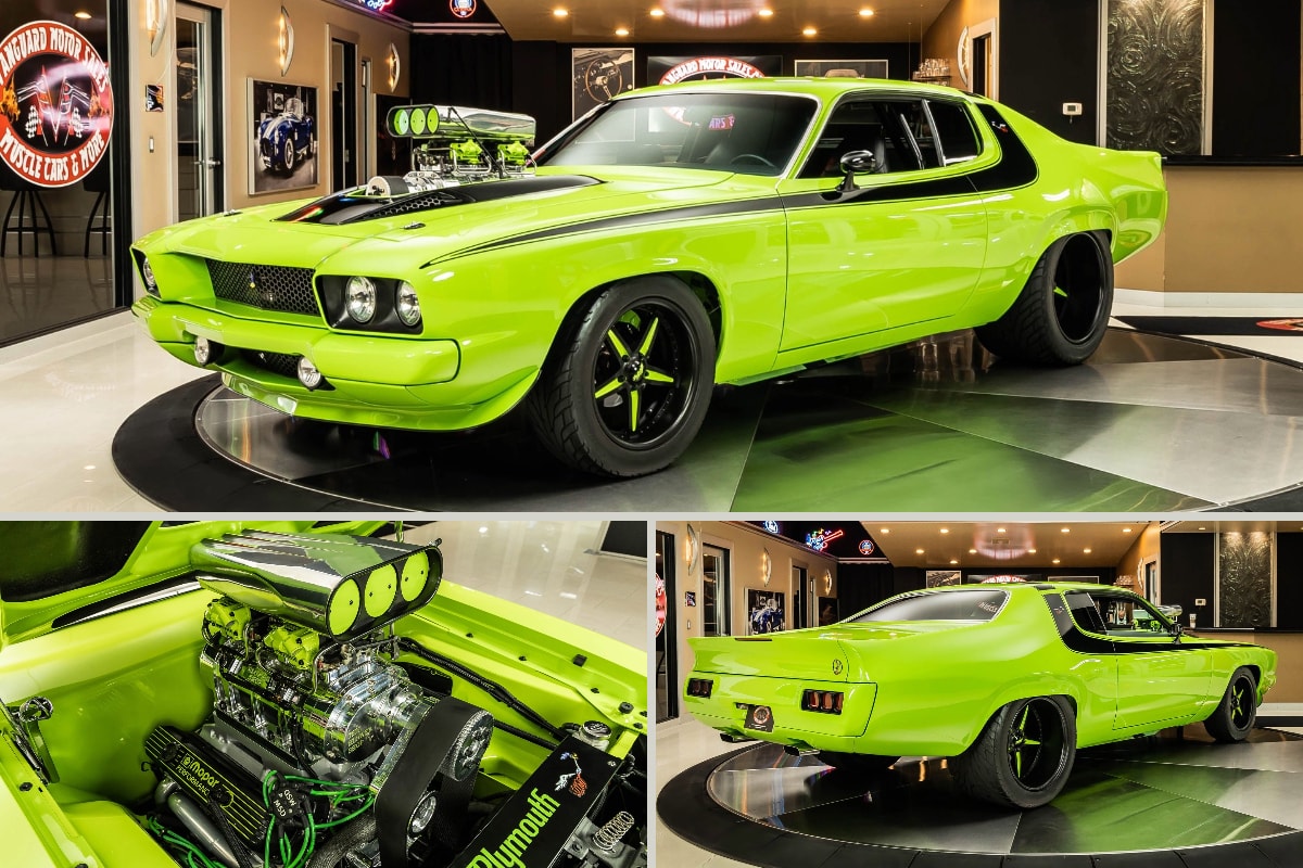 Supercharged HEMI-Powered 1973 Plymouth Road Runner