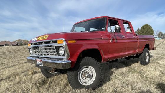 1976 Ford F-250 Custom Crew Cab Highboy 4x4