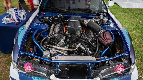 740hp Supercharged Aluminator-Powered Nissan S14 Drift Car
